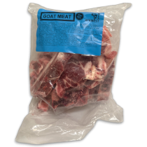 Frozen Afribest Goat Meat Pieces 1kg