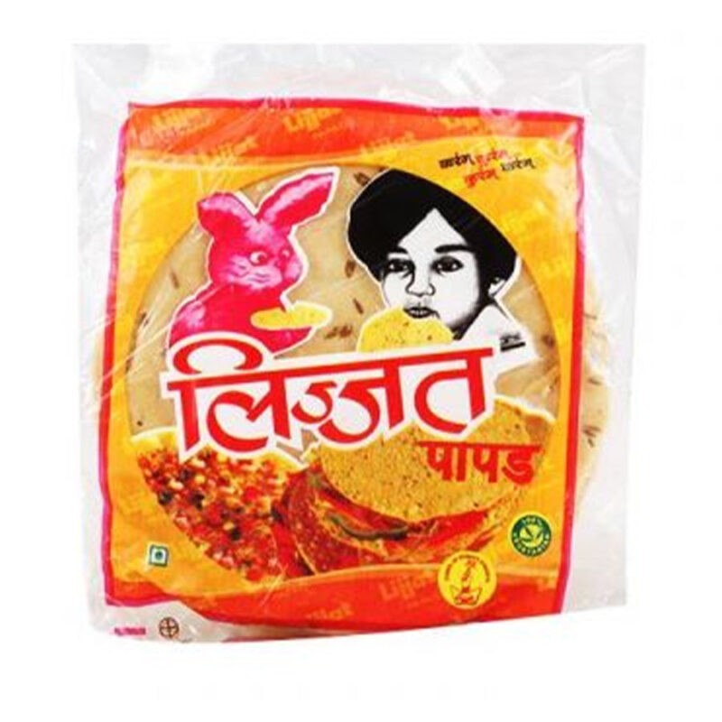 Lijjat Jeera Papad 200gm