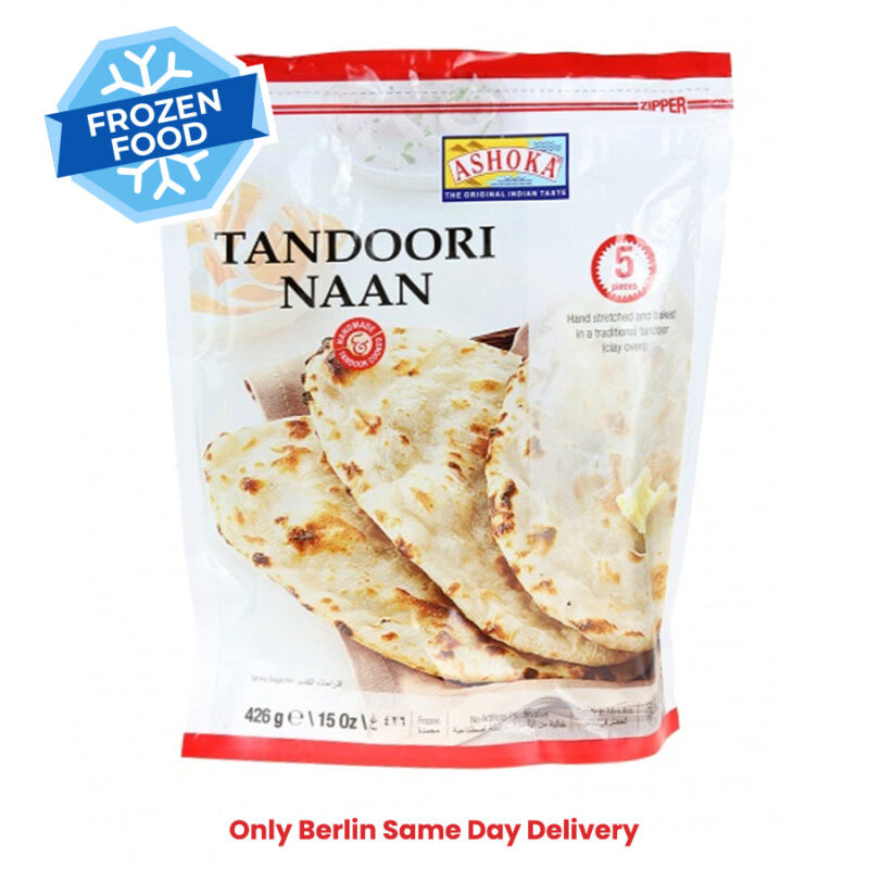 Frozen Ashoka Tandoori Naan (5 pieces) 426gm