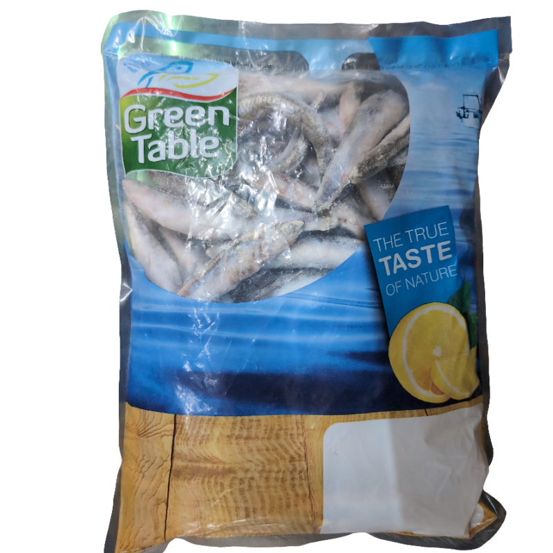 Frozen Green Table Anchovy (80-120pc) 1kg - Only Berlin Same Day Delivery