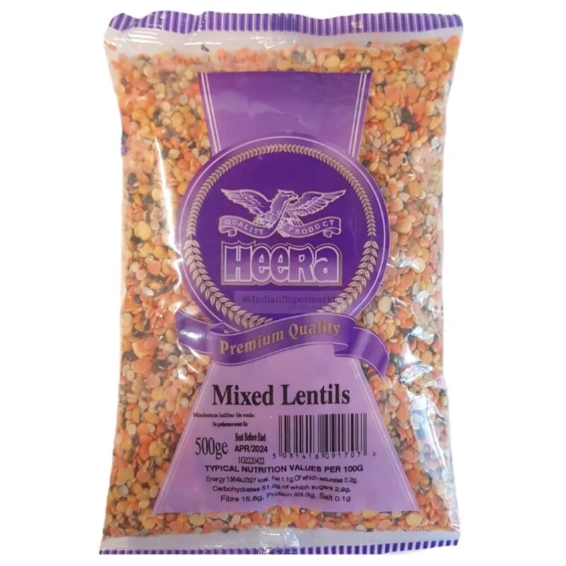 Heera Mixed Lentils (Gemischte Linsen) 500gm