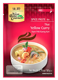Thai Yellow Curry - Asian Home Gourmet 50gm
