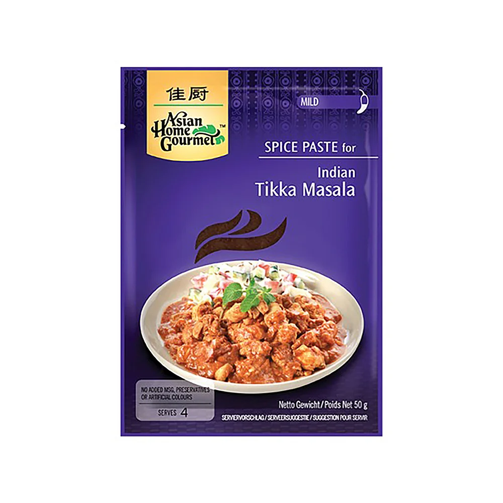 Tikka Masala Paste Asian Home Gourmet 50gm