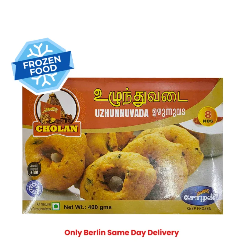 Frozen Cholan Uzhunnuvadai (vada) 400gm
