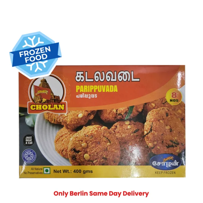 Frozen Cholan Parippuvada 400gm – Golden Ilakkiya