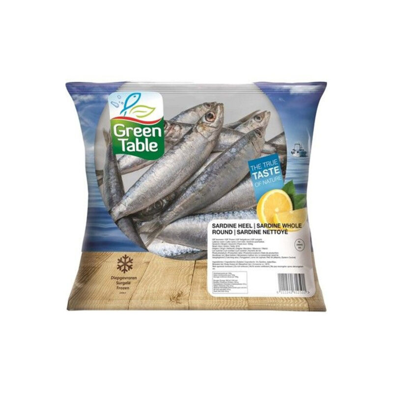 Frozen Green table Sardine 1 kg