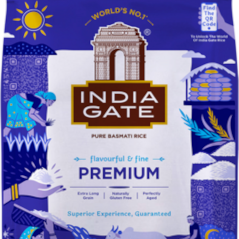 India Gate Basmati Rice Premium 10kg