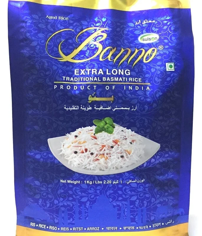 Banno Extra Long Basmati Rice 10 kg